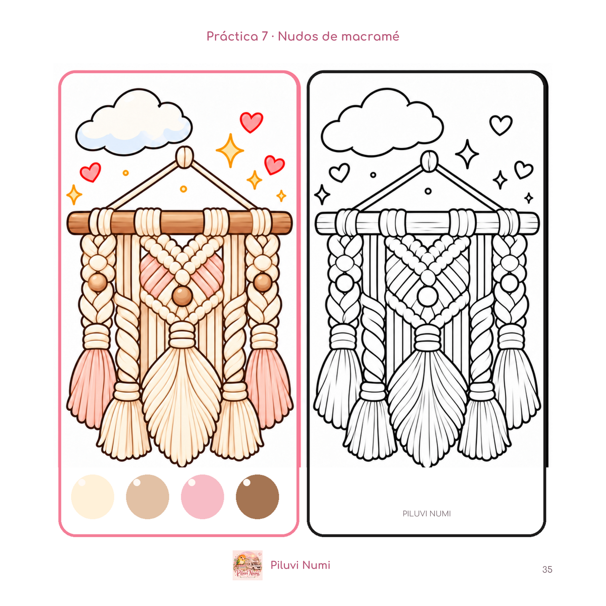 Nudos de macramé